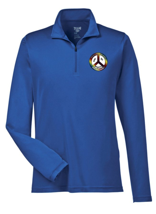 Blue T-Shirt with ESM Logo on the Left Chest